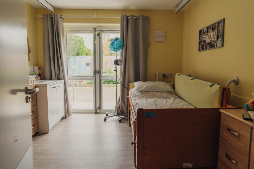 Room in the additional support bungalow
