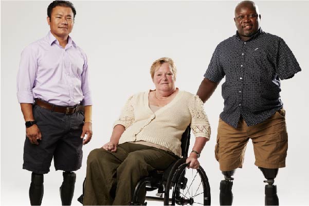 Group of Limbless Veterans supported by Blesma